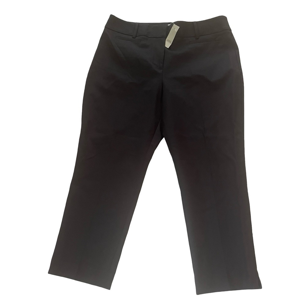 NWT Ann Taylor LOFT Size 12P Petite Black Julie Riviera Pant Trouser Career